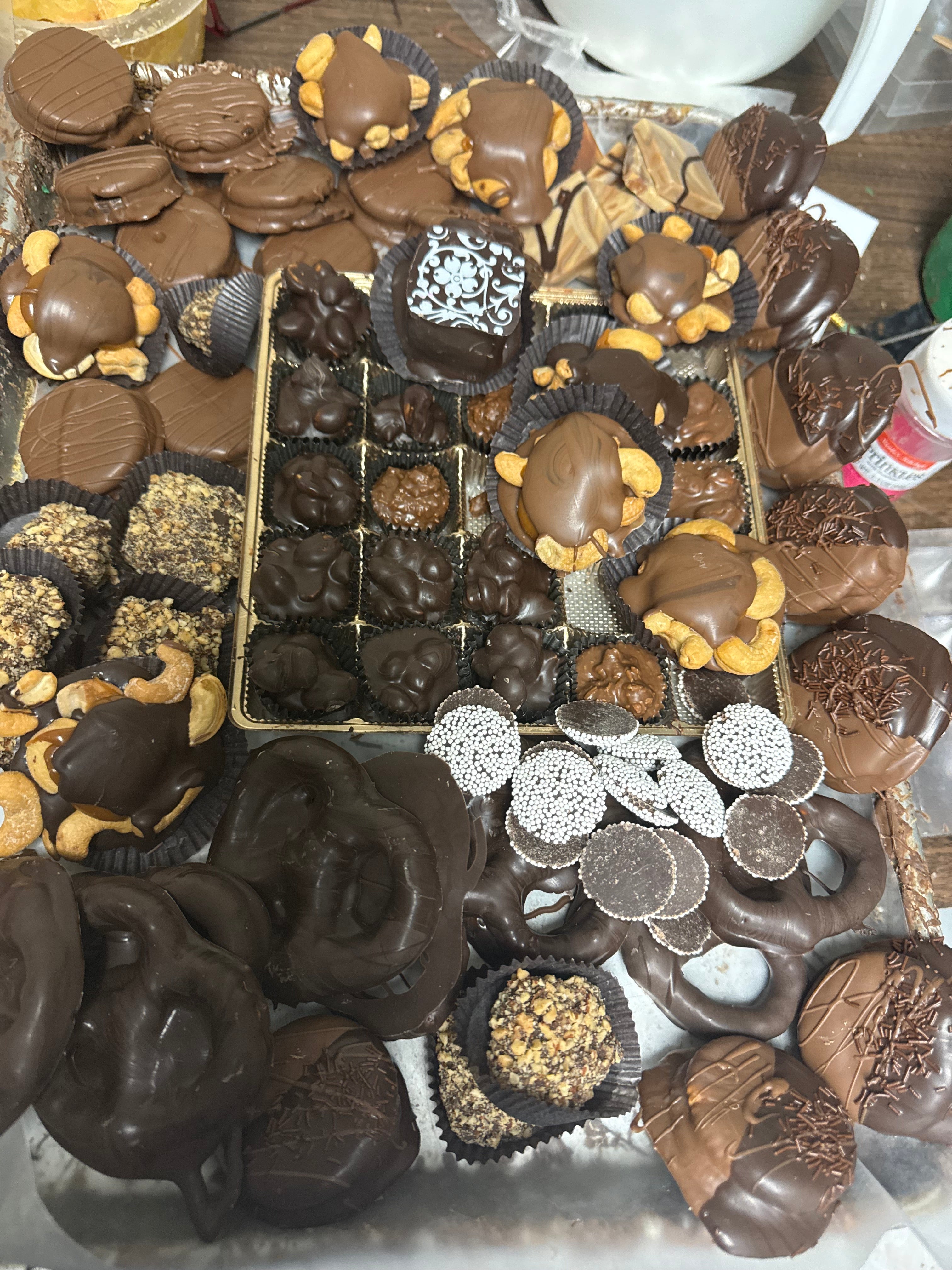 Custom Chocolate Assorted Tray