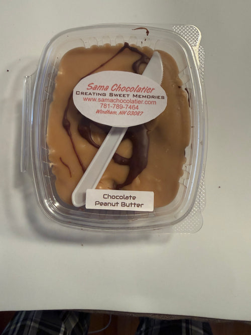 8oz Chocolate Peanut Butter Fudge