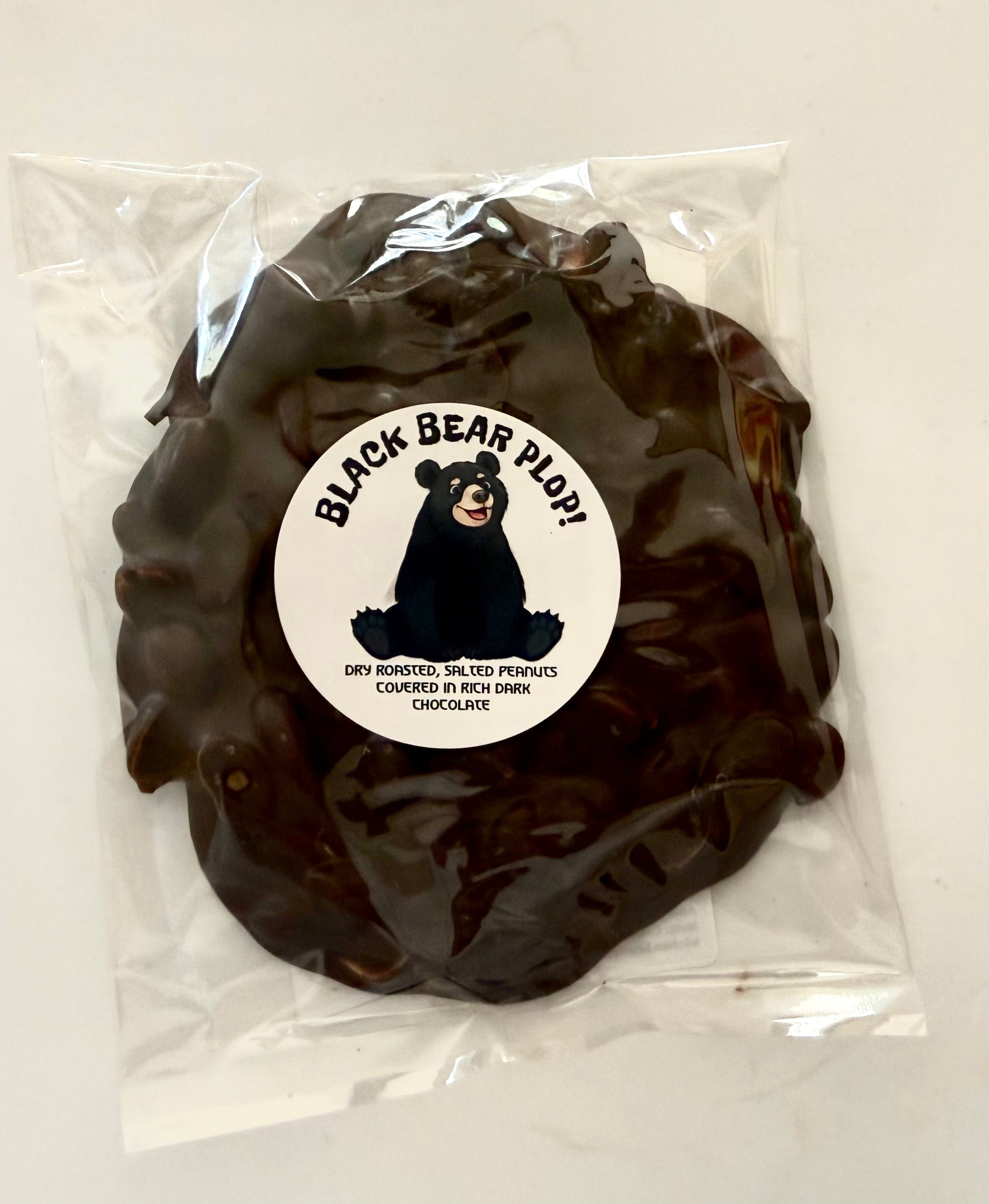 Dark Chocolate & Peanut  Bear Plop
