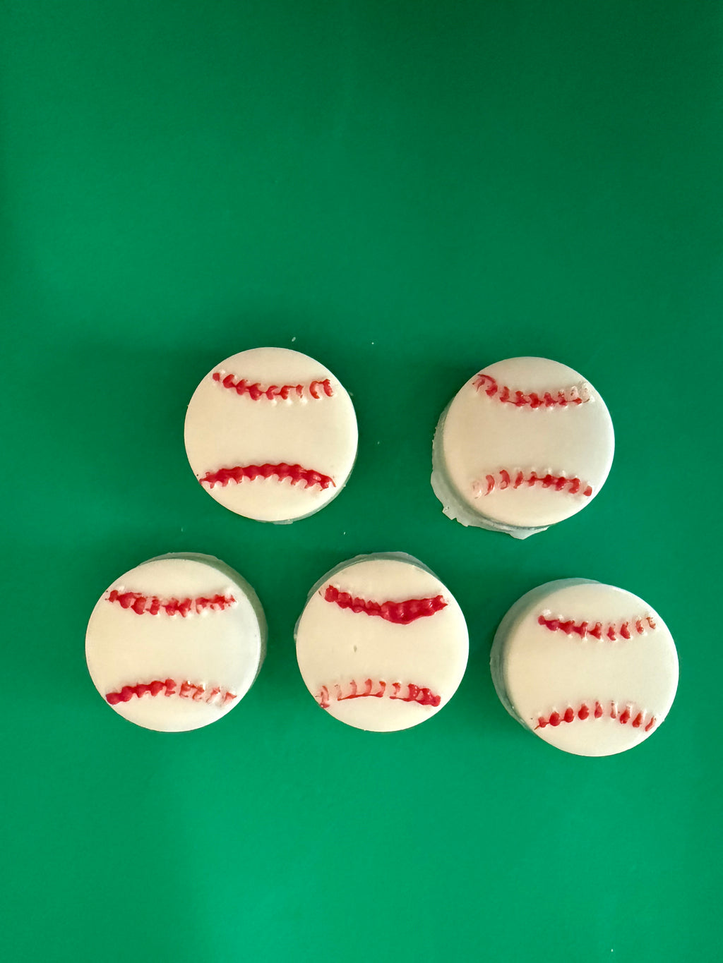 Baseball Chocolate Covered Oreos