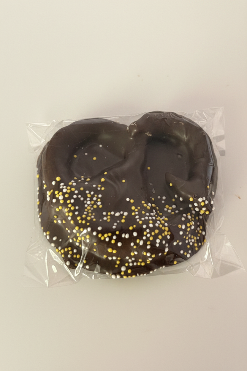 Assorted Six Pack Chocolate Covered Pretzels w/ Sprinkles